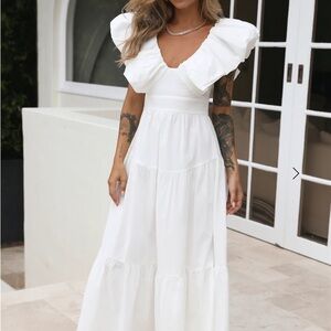 Hello Molly Ivory Maxi Dress